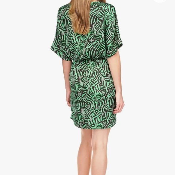 MICHAEL MICHAEL KORS Women's Zebra-Print Tie Dress - Picture 2 of 2